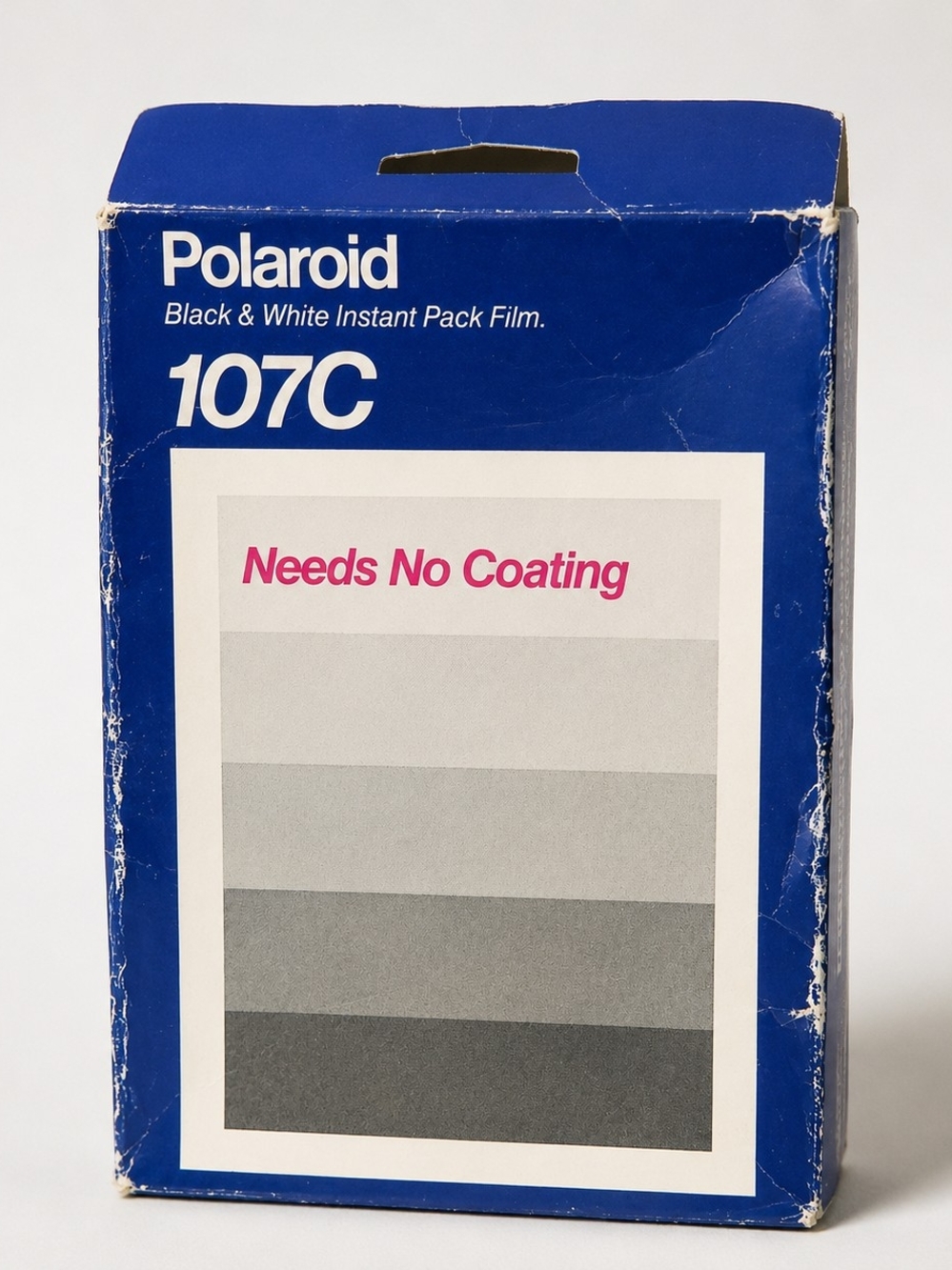 Vintage Polaroid 107C B&W Instant Pack Film ISO 3000 Made USA